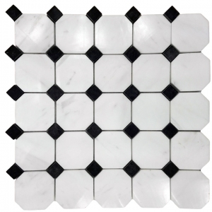 Ariston White, Macedonian Black mozaika kamienna