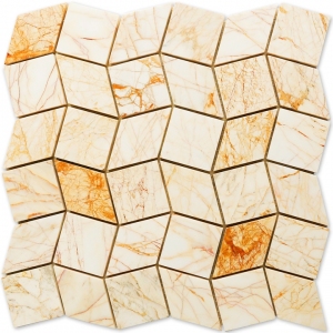 Golden Spider mozaika kamienna