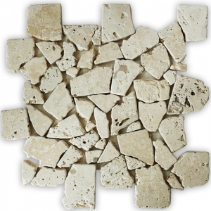 Travertino Beż mozaika kamienna